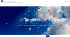 Desktop Screenshot of culture-nature-magazine.info